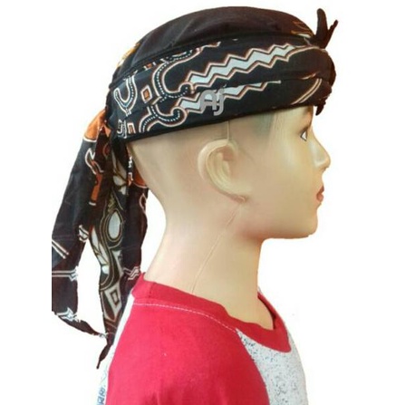 TERLARIS blangkon anak bayi balita iket udeng batik jawa sunda tutup praktis tradisional kecil klasi