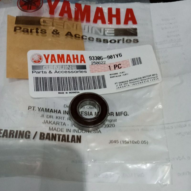 Bearing Laher Laker Rumah Kopling Jup Mx Vixion 6901 Yamaha Asli 93306 901Y6