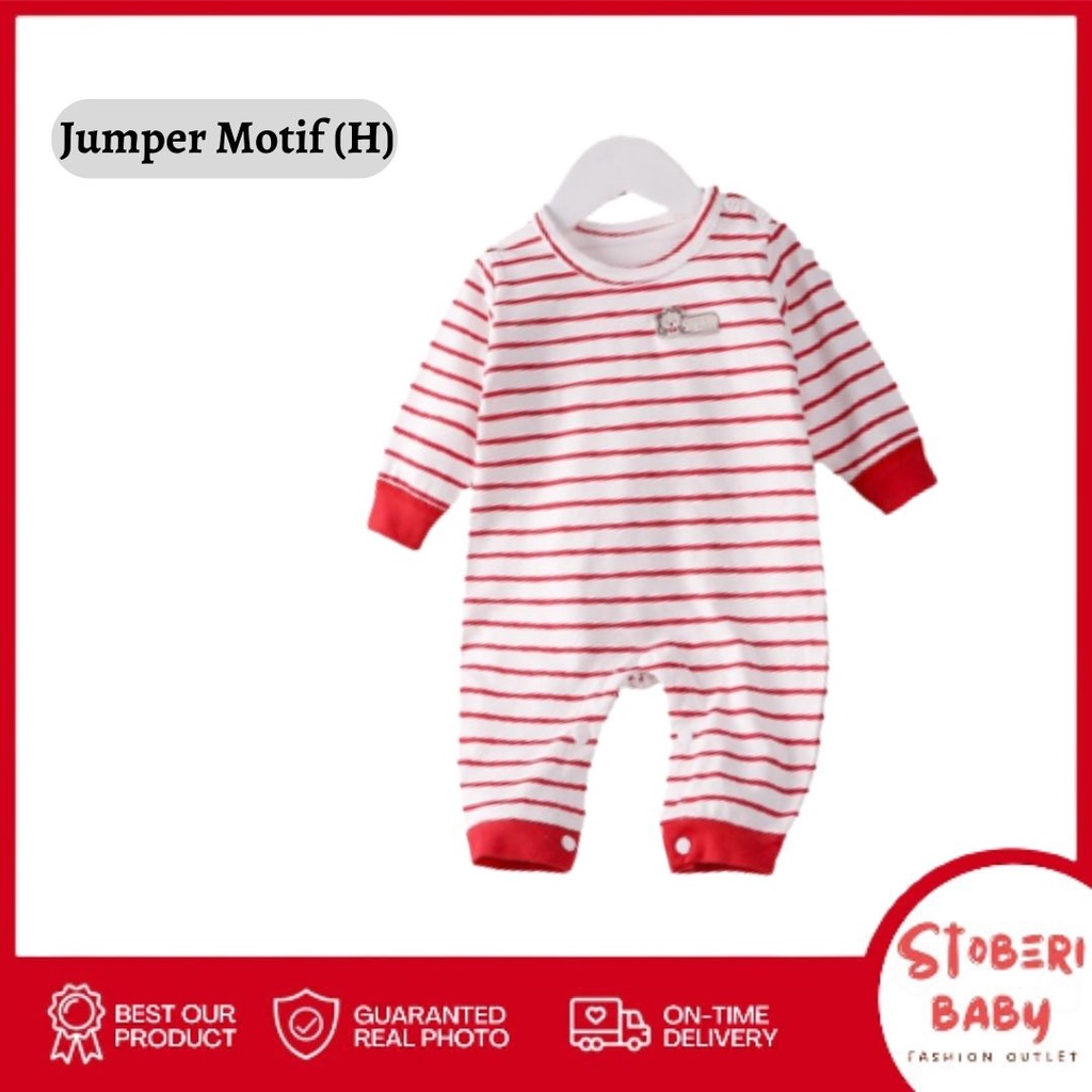 stoberi baby - JUMPER BAYI PANJANG IMPORT 0-6 bulan / romper bayi baju bayi jumper lucu bayi 100% import A2