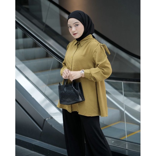 LEICA SHIRT / ATASAN WANITA / KEMEJA / BUSUI