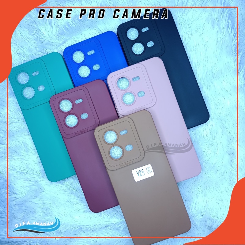 VIVO V25 5G Softcase case pro camera macaron bahan tebal di jammin sesui foto master soft case pro camera