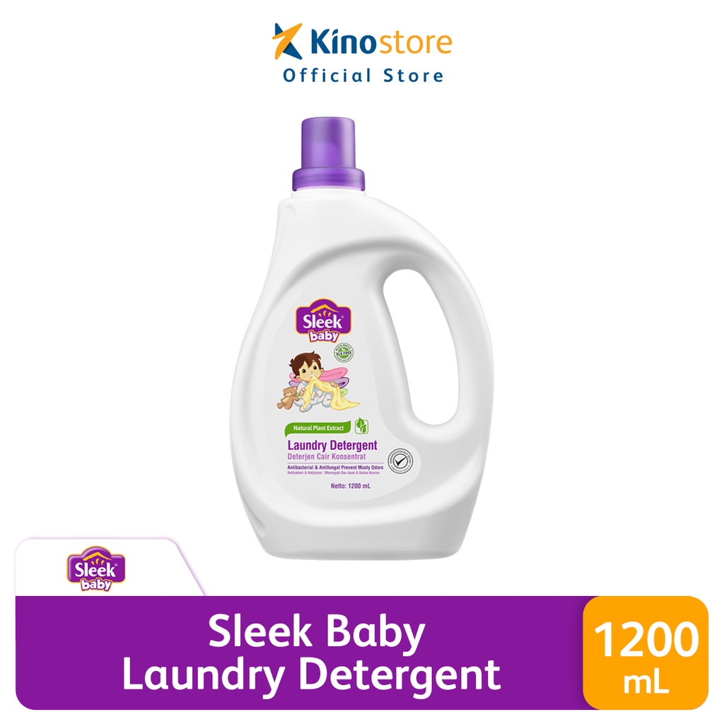 Jual SLEEK Baby Laundry Detergent Deterjen Cair Botol Refill 900ml