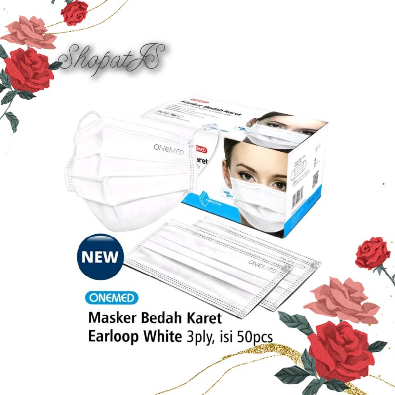 Onemed Masker Medis 50pcs 3ply