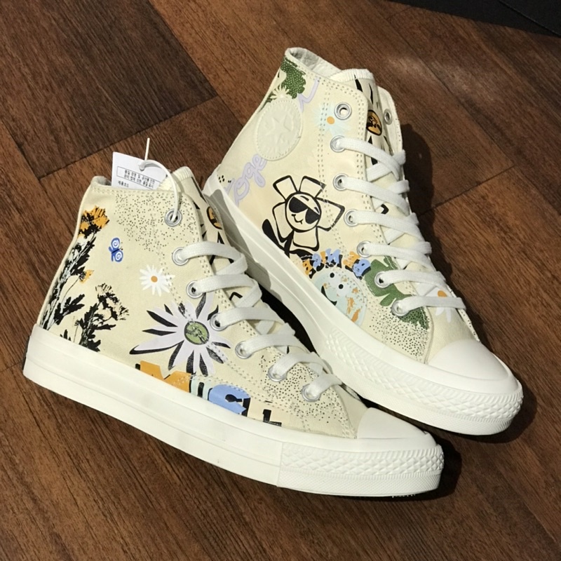 TERBARU CONVERSE MUCH LOVE CHUCK 70 WHITE HIGH BNIB