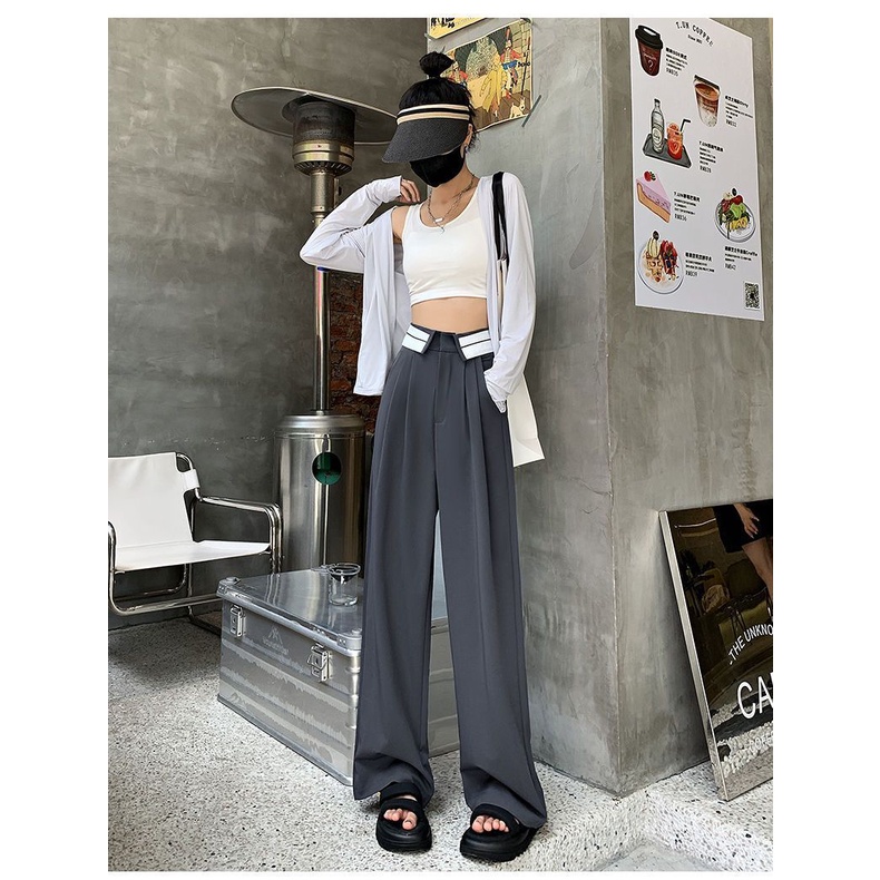 Celana Kulot Wanita Panjang Korean Oversize Premium Lurus Casual Pants