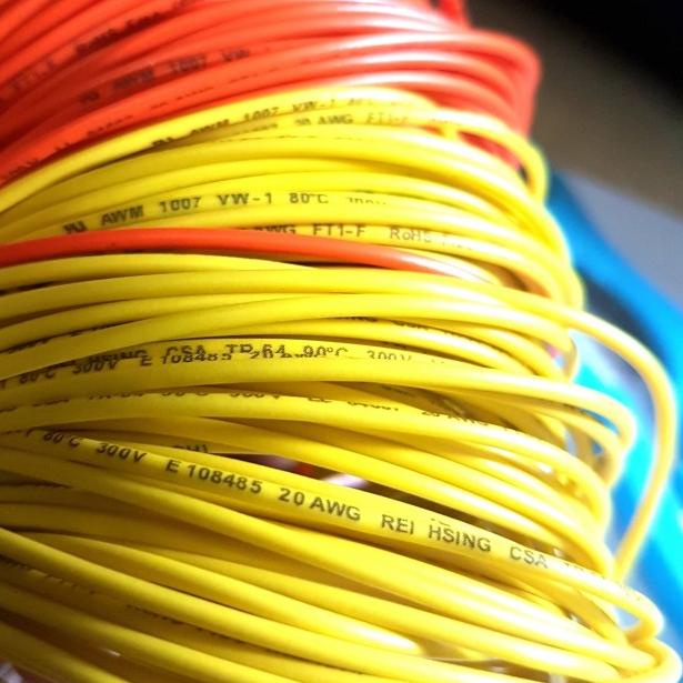 kabel awg-20 k 50meter kabel awg20 awg 20 - Hitam