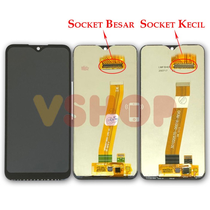 Lcd Touchscreen Samsung A01 - A015 A015F Lcd Ts Fullset