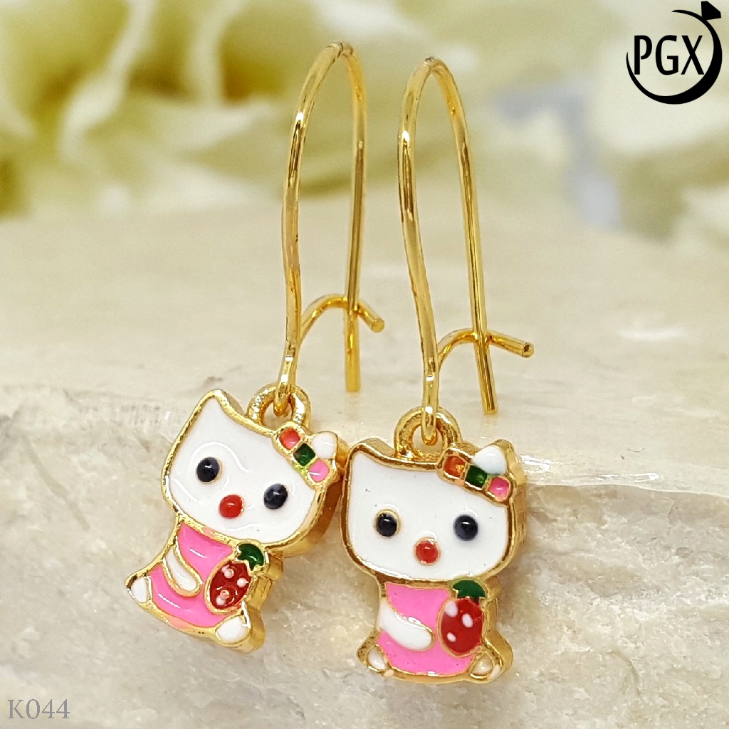 PGX Anting Anak Xuping Aksesoris Perhiasan Lapis Emas Premium - K044