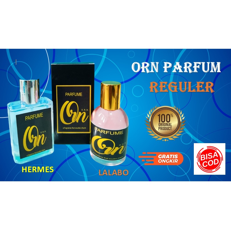 Parfum ORN Paket Reguler / Spray Aroma Request Parfum Wanita Pria Edp