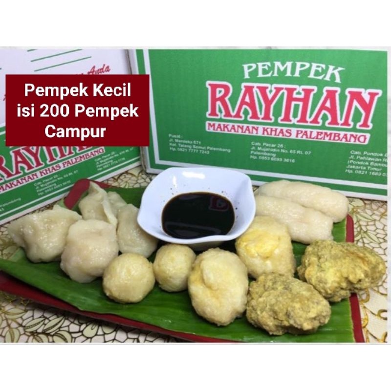 

Paket Kecil isi 200 Pempek Campur