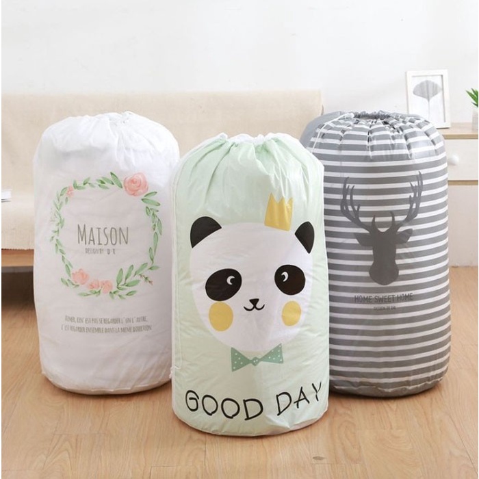 Tempat Penyimpanan Selimut Bedcover Pakaian Baju Jumbo