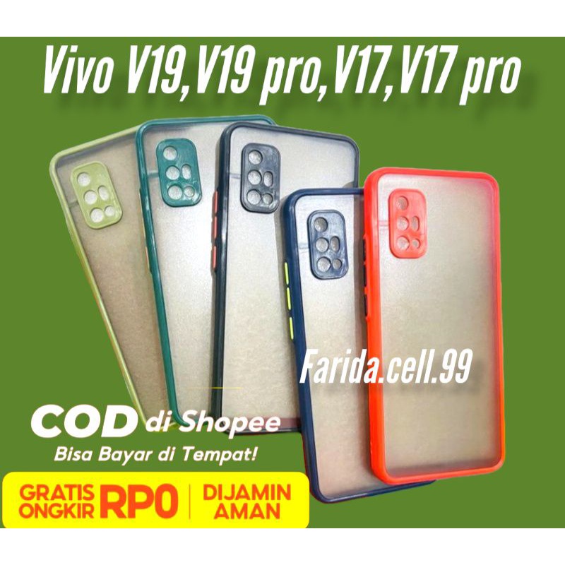 Case Vivo V15, V15pro, V17,V17pro, V19,V19pro, My choice Original + Ring Kamera / Pelindung Kamera