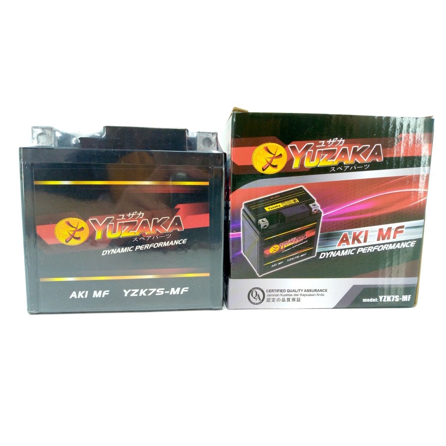 Aki Kering Yuzaka YZK7S-MF Aki Motor Vario 125 Vario 150 Satria F 150 KLX-150