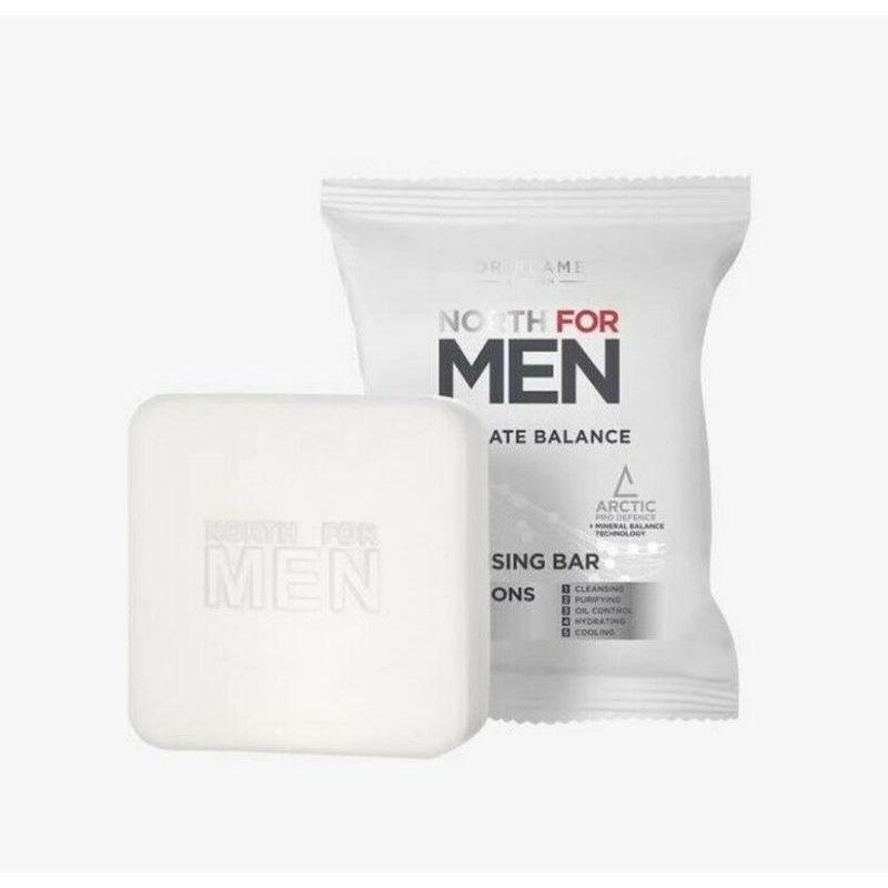 North For Men Ultimate Balance Cleansing Bar/Soap Bar/NFM Fairness Soap Bar 100gr