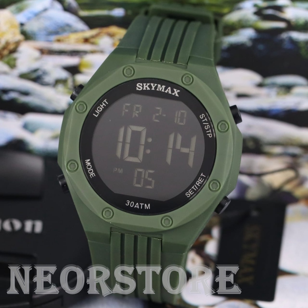 Jam Tangan Pria Skymax 2207 Digital Water Proof