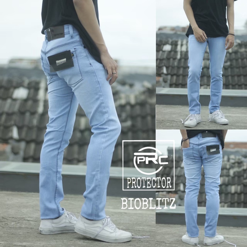 Celana Softjeans Pria Streetch Melar Celana Jeans Pria melar panjang cowo pensil Slim fit Protector