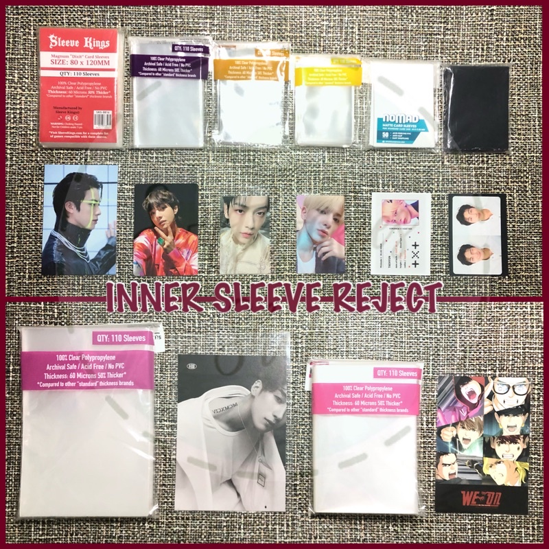 [Grade B] Inner Sleeve Photocard PC MPC Postcard Kings Sultan Djinn Ecer Sharing Satuan XXL 7XL