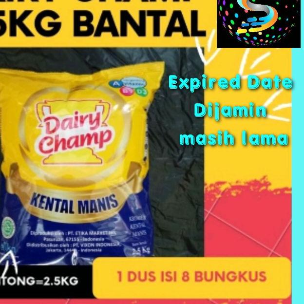 

Susu kental manis dairy champ 2.5kg