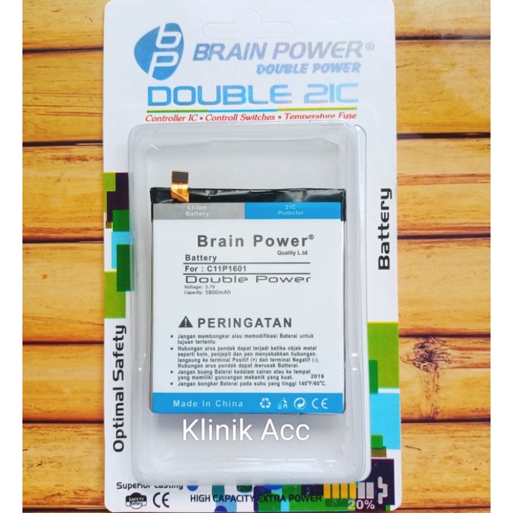 BATRE BATRE BATRE / ASUS C11P1601 / ASUS ZEN 3 5,2 / ZE520KL / Z501KL / A007 / DOUBEL POWER