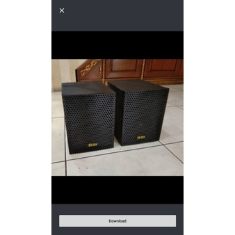 Baru Box Speaker Kosongan 5 Inchi Full Ram Besi Sepasang Kotak Speaker Elektronik Amplifier Sound