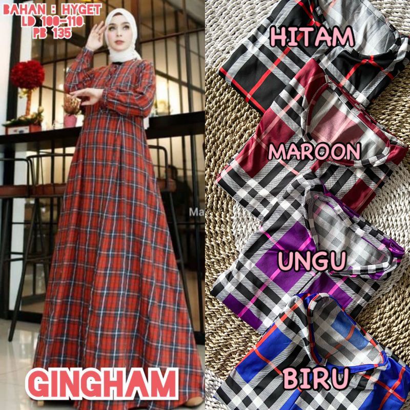 [Fashion Muslim] GAMIS HYGET PART 3 terbaru | busui | murah | jumbo | motif