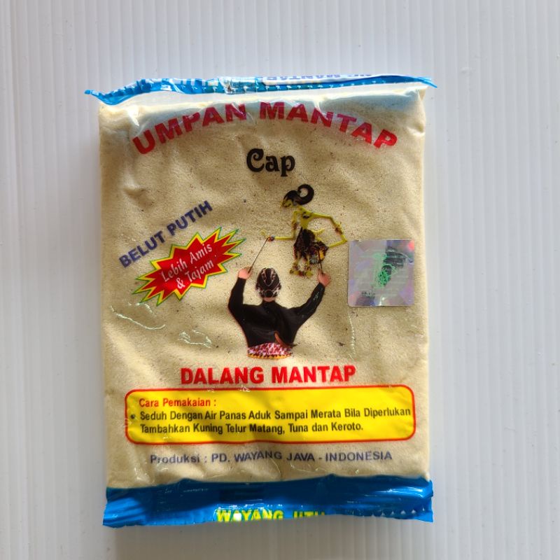 Umpan Pancing Dalang Mantap Belut Putih