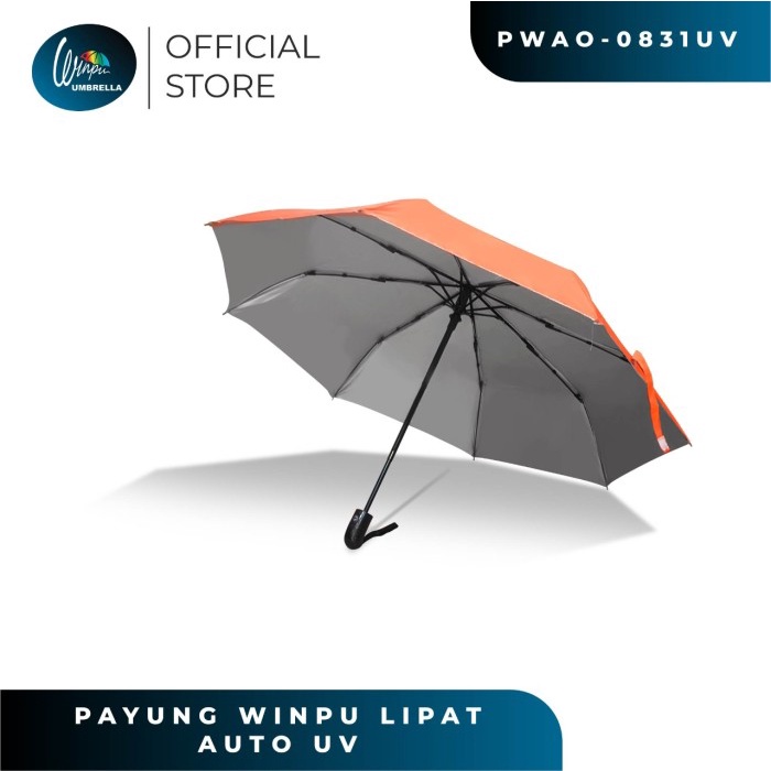 Payung Payung Winpu Lipat 3 Automatic / Payung Otomatis Winpu Polos