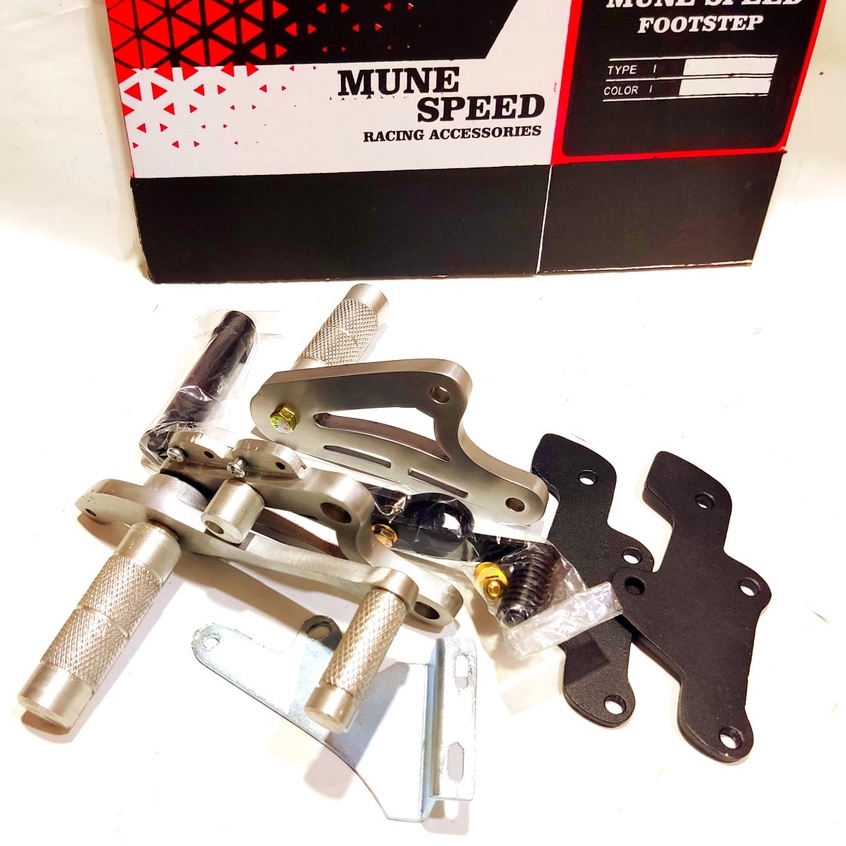 Footstep Underbon MUNE SPEED CBR150 Lokal/K45/K46/CB150R Old/New LED/CBR/CB 150 R/150R Underbone/Und