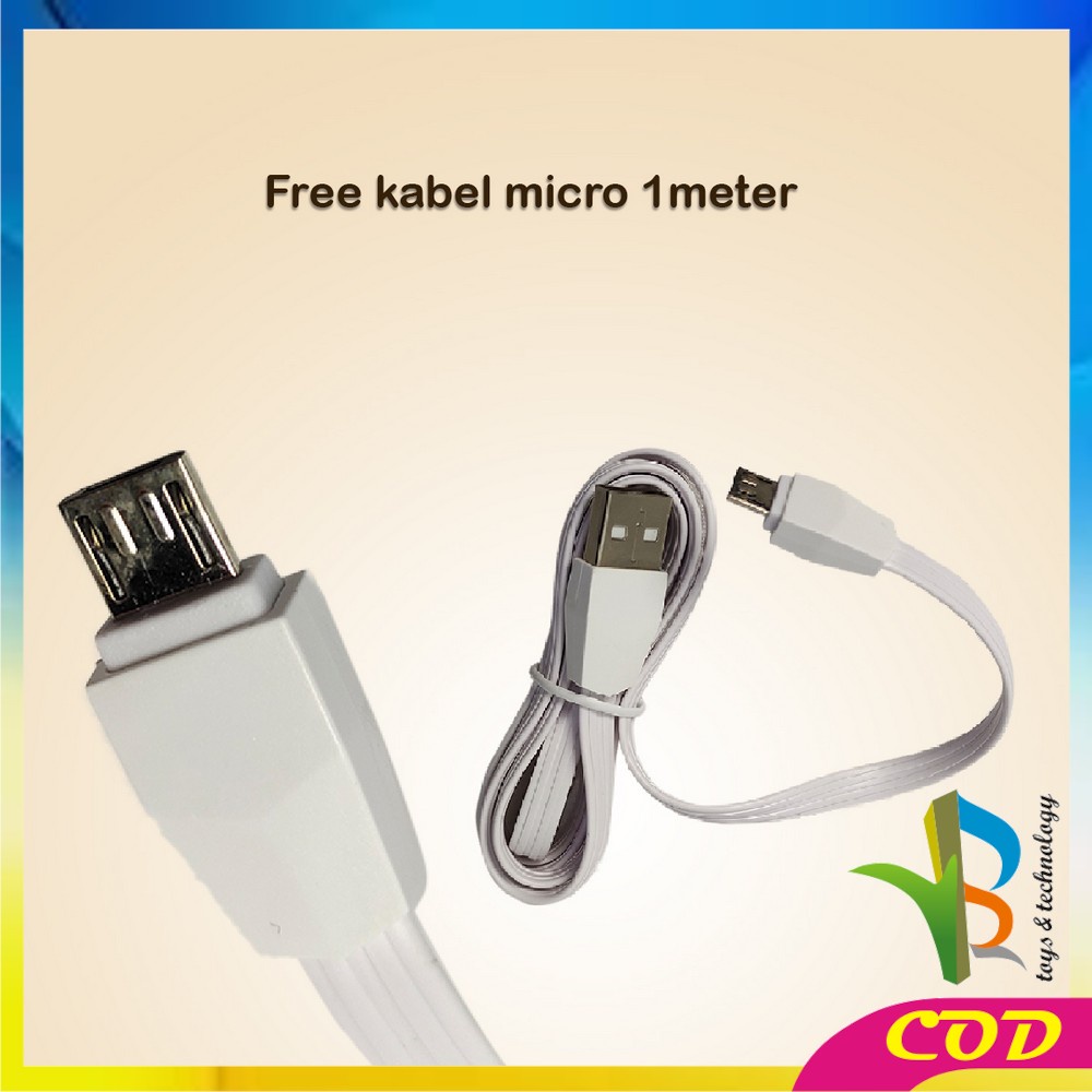 RB-C464 Charger 3 USB Pengisi daya USB Lampu Led Tidur Adaptor Charger Lampu LED Hemat Energi