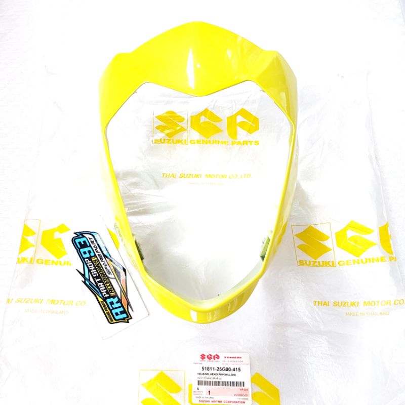 BATOK LAMPU  DEPAN SATRIA FU CBU AURA YELLOW KUNING ORIGINAL NEW SUZUKI 100%