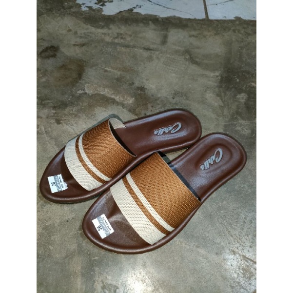 SANDAL WANITA - SANDAL  KOKOP SELOP RAJUT MODEL TERBARU / CORLIS / SANDAL SLOP / CAHAYA / CORLIS / V