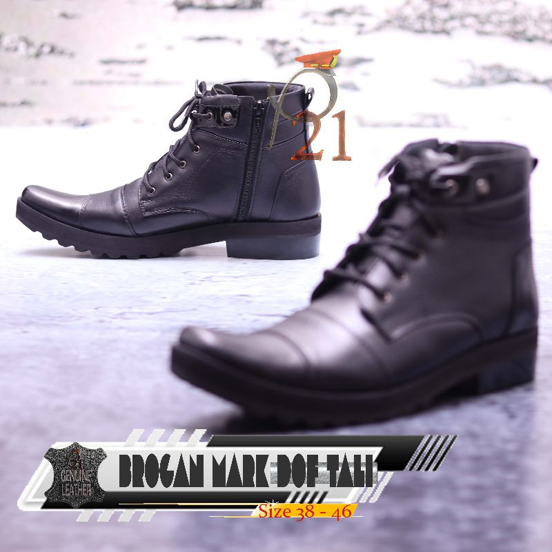 P21 BROGAN MARK DOF TALI - SEPATU PRIA