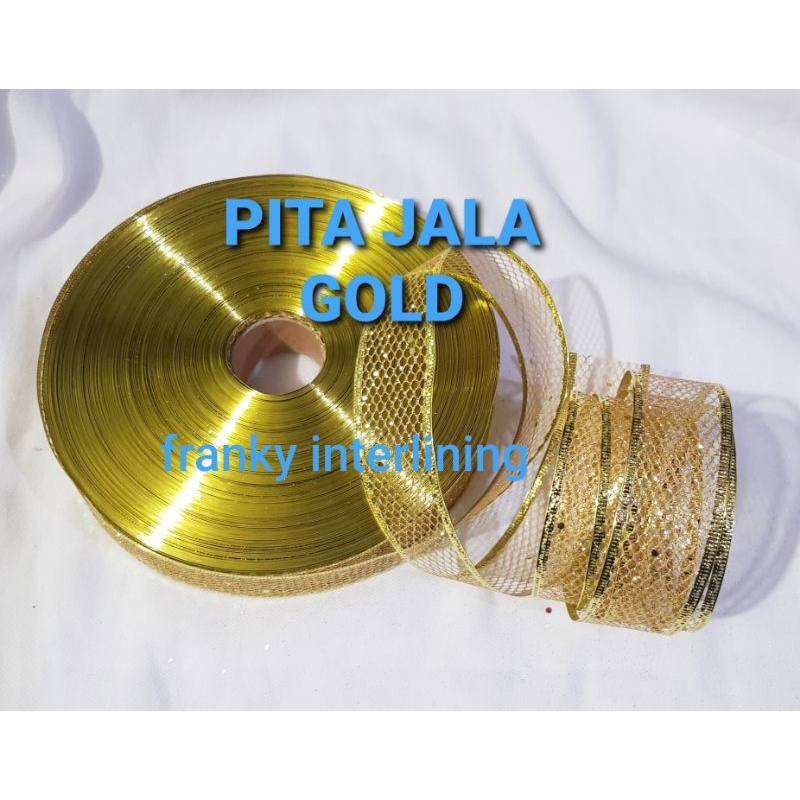 PITA JALA LEBAR 4CM LIST KAWAT ISI 5 YARD