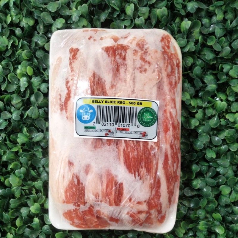 

belly slice reguler 500gr