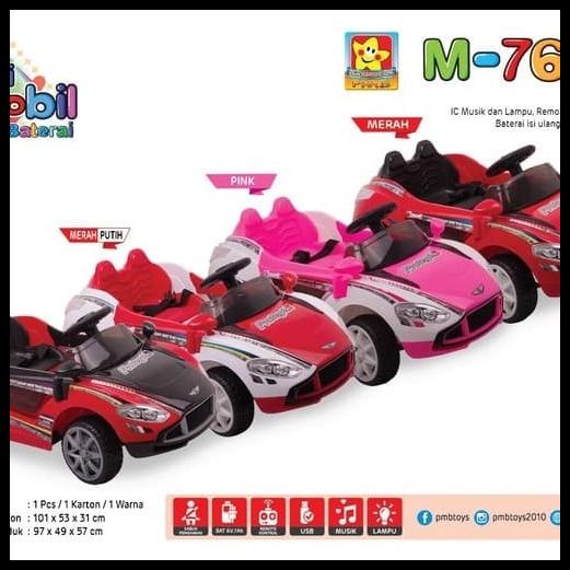 Promo Mobil Aki Mainan Anak Pmb 7688