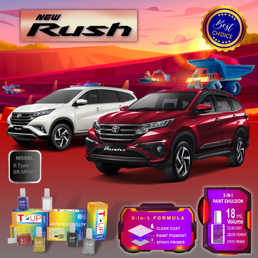 Cat Oles Khusus Toyota RUSH - Ori Pabrikan