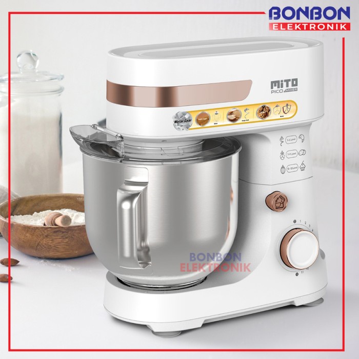 Mito Stand Mixer PICO MX 500 Pengaduk Adonan Kue 5 Lt / MX500 / MX-500