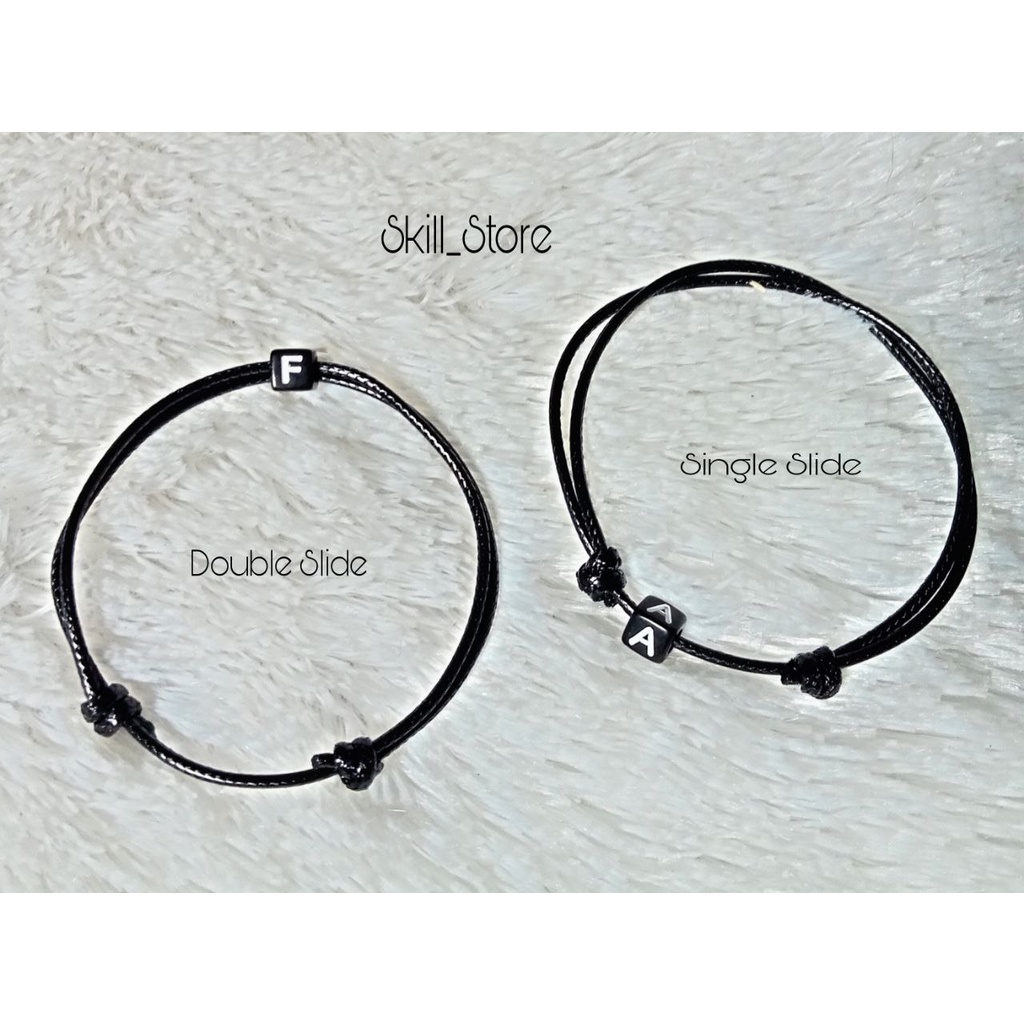 GELANG INISIAL KOREA VARIASI WARNA