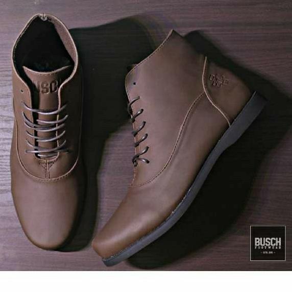 Sepatu Pria BUSCH Brodo Razor OriginaL - Hitam, 40