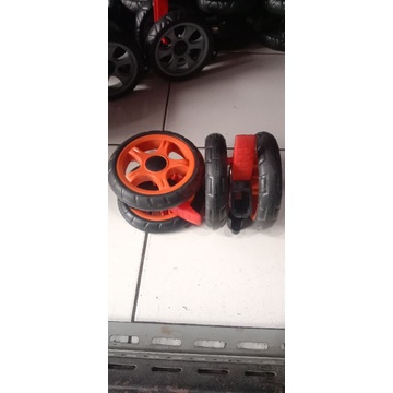 Neo (HARGA SEPASANG) Roda Stroller bayi, sperpart Roda stroller Pliko model warna Harga sepasang