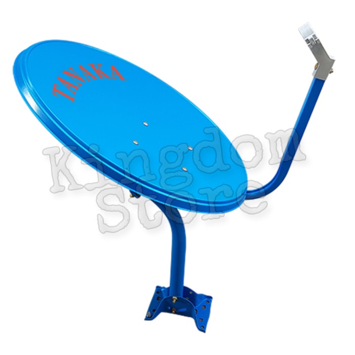 Antena Parabola Dish/Disc Mini Solid 45 Cm Tanaka Biru /Hijau