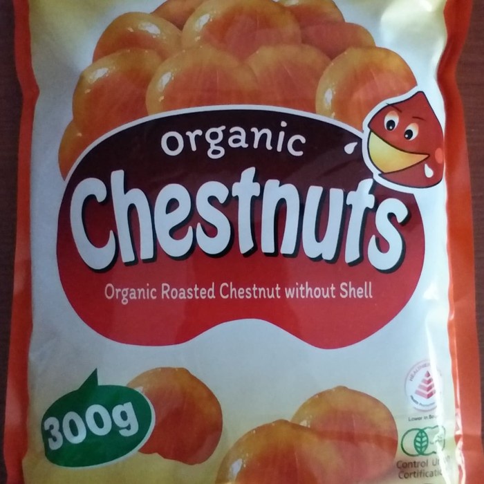 Jual Tong Garden Roasted Organic Chestnut Kastanye Kacang 300Gms