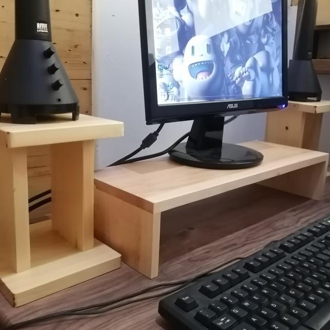 Speaker Stand | Dudukan Speaker | Tatakan Speaker | Stand Speaker Kayu