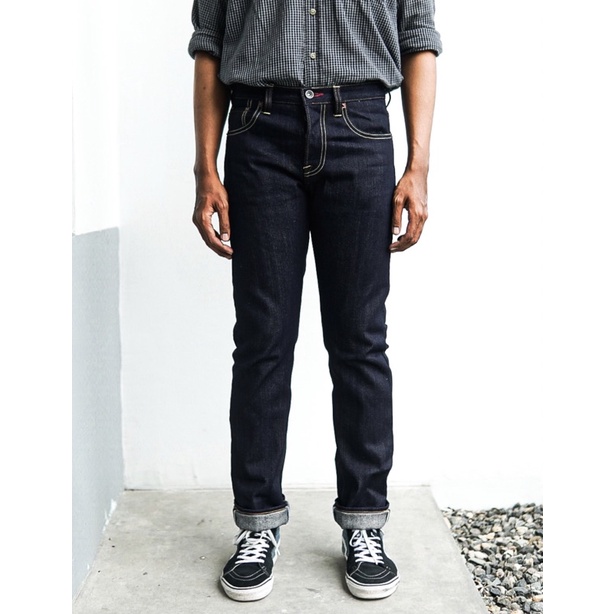 TEZA  - RED LINE SELVEDGE 17oz