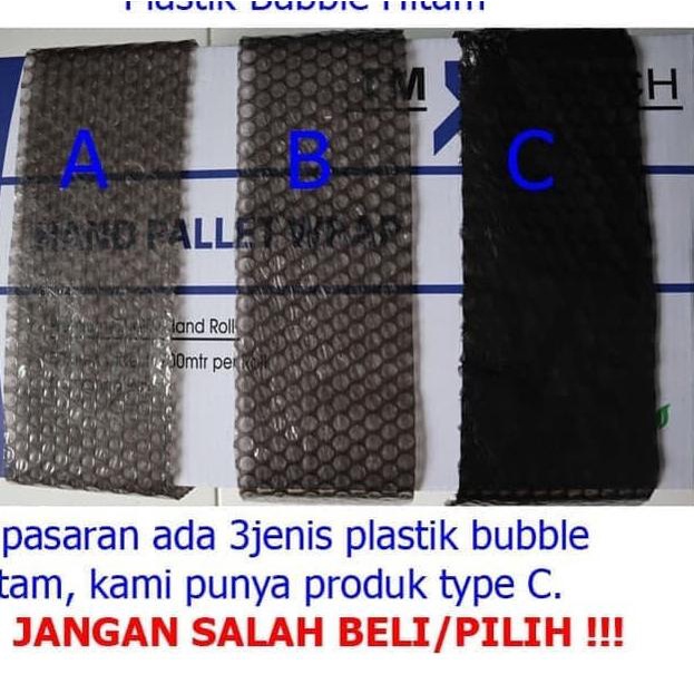

[GO Send] Bubble Wrap HITAM 50m x 125cm Premium Quality