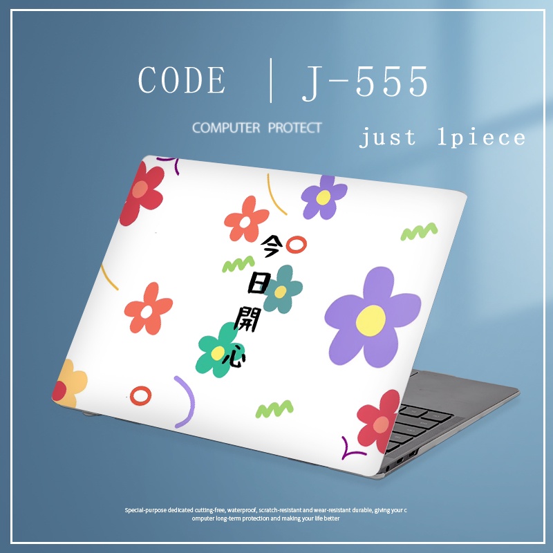 1pc Universal Bebas Potong COD Laptop Decals Colorful Marbel Laptop Decor Sticker Skin Untuk Dell Vostro 3450inspiron14 N4050 Vostro 15vostro 14 Lintang E5470 Full Cover Sticker