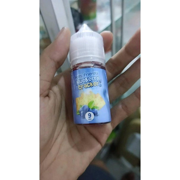 BOTOL MINUM 30ML (BLUEBERRY CRACKERS LEUVIKAH)