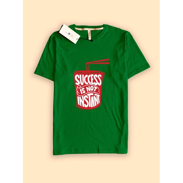Baju Kaos Tshirt Premium CAMOE Cup Ramen Success is not instant