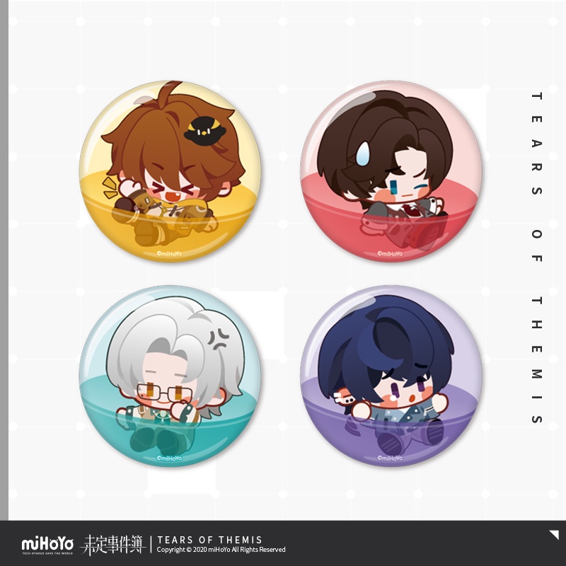 [TEARS OF THEMIS] Fortune Series Chibi Badge