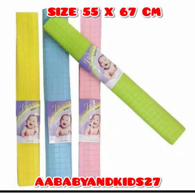 Perlak Bayi Polos Dasar Warna Ukuran Kecil